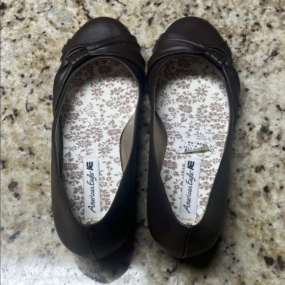 American Eagle Outfitters Women's Brown Loafers - Picture 4 of 9